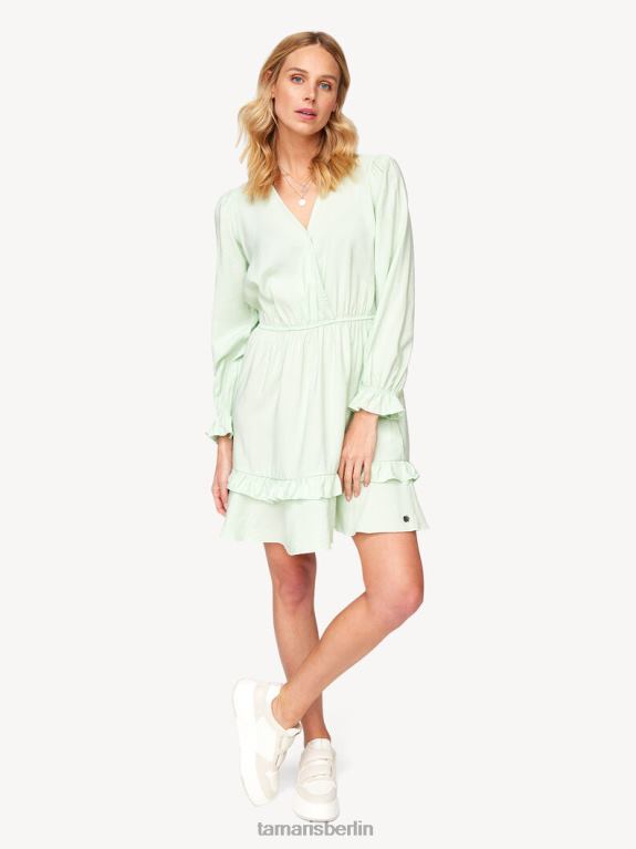 de Tamaris Frauen Kleid - grün/hauchgrün 0LHV42449 Kleidung