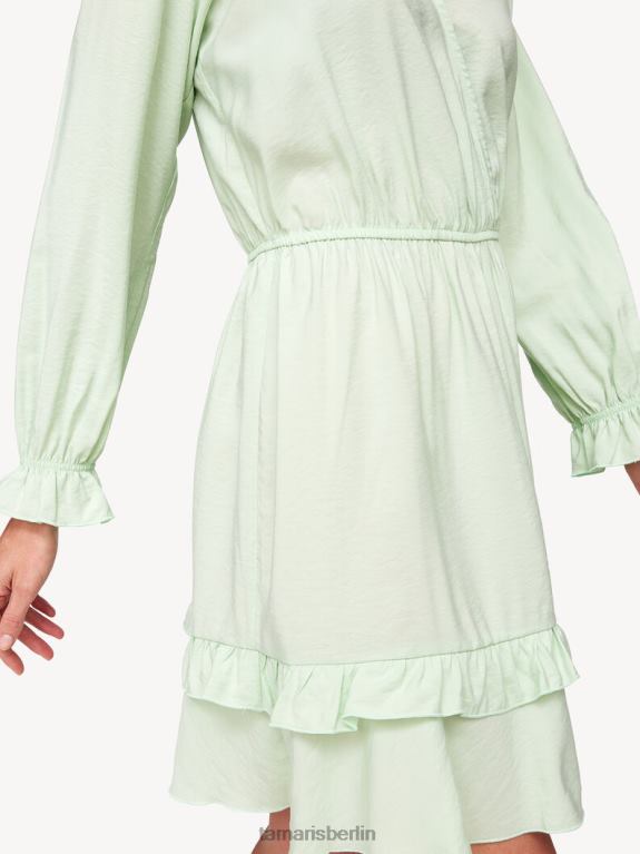 de Tamaris Frauen Kleid - grün/hauchgrün 0LHV42449 Kleidung
