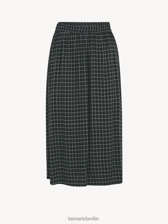 de Tamaris Frauen Rock - Schwarz/Schwarz Beauty Check 0LHV42392 Kleidung