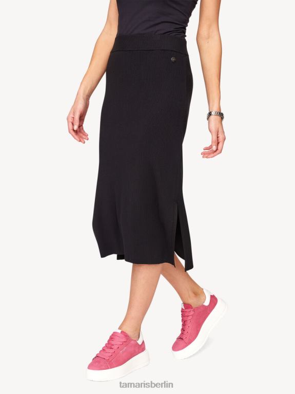 de Tamaris Frauen Rock - schwarz/schwarze Schönheit 0LHV42527 Kleidung