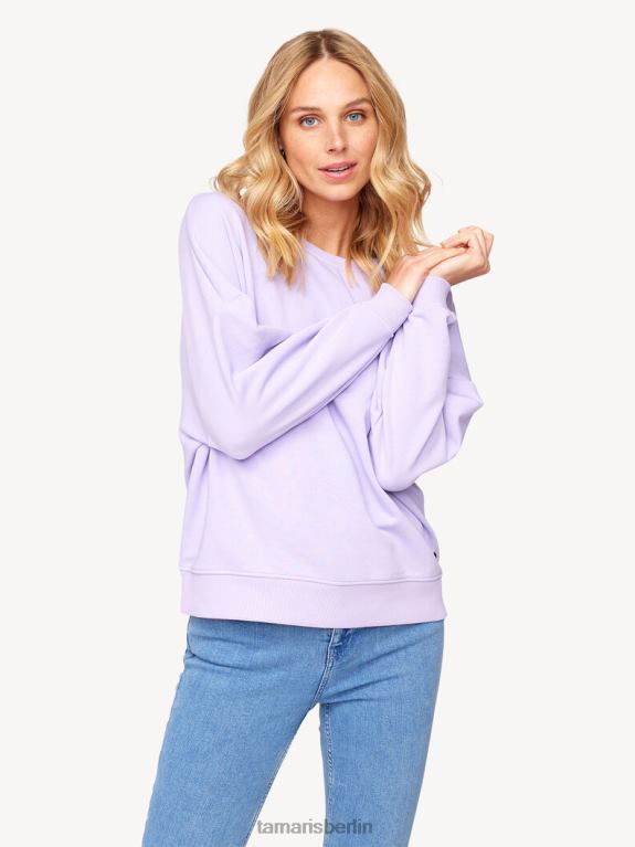 de Tamaris Frauen Sweatshirt - Lila/Lavendel 0LHV42387 Kleidung