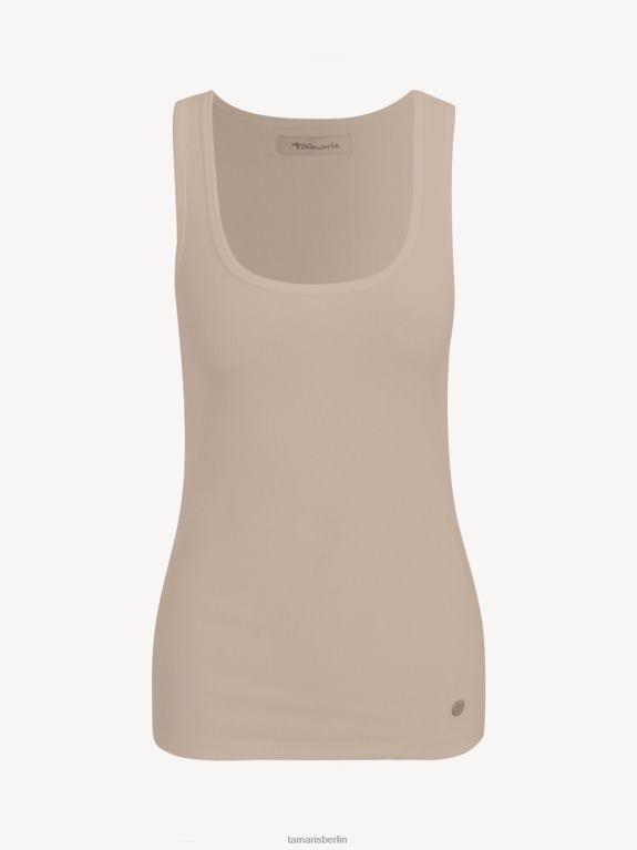 de Tamaris Frauen Oberteil - Beige/Mondlicht 0LHV42498 Kleidung