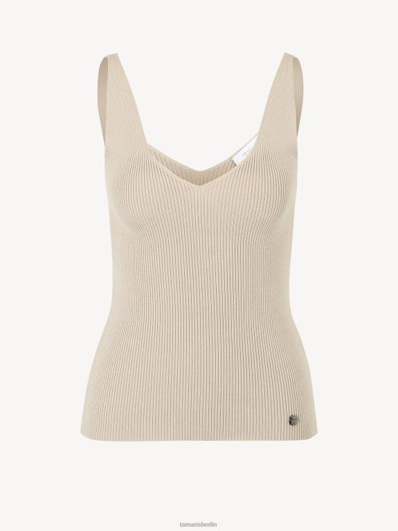 de Tamaris Frauen Oberteil - Beige/Mondlicht 0LHV42513 Kleidung