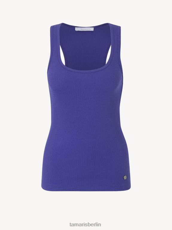de Tamaris Frauen Oberteil - blau/tiefblau 0LHV42438 Kleidung