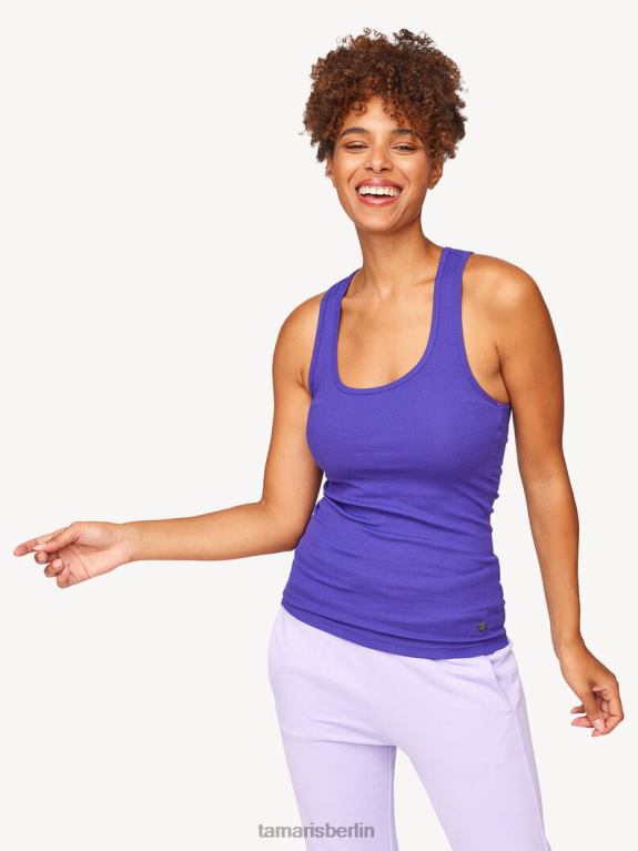 de Tamaris Frauen Oberteil - blau/tiefblau 0LHV42438 Kleidung