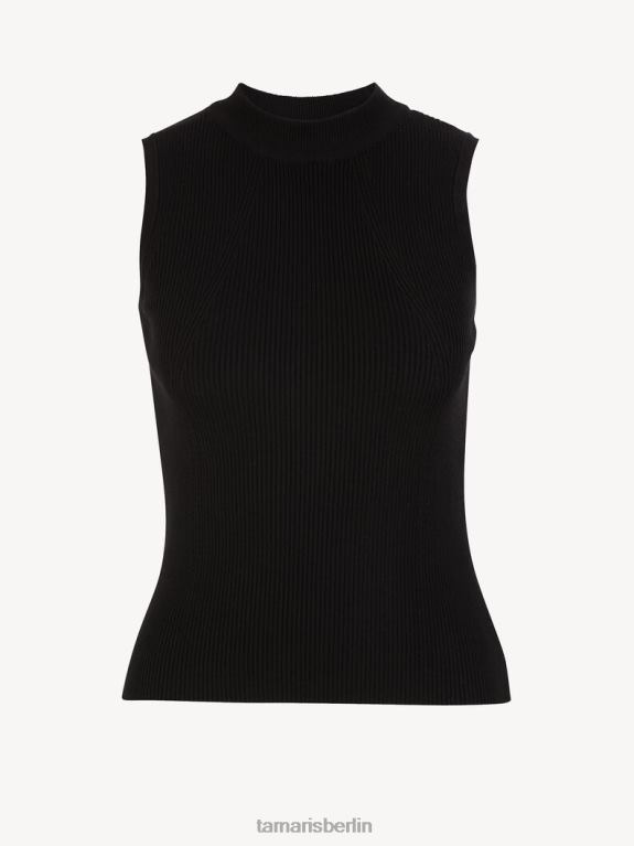 de Tamaris Frauen Oberteil - schwarz/schwarze Schönheit 0LHV42426 Kleidung