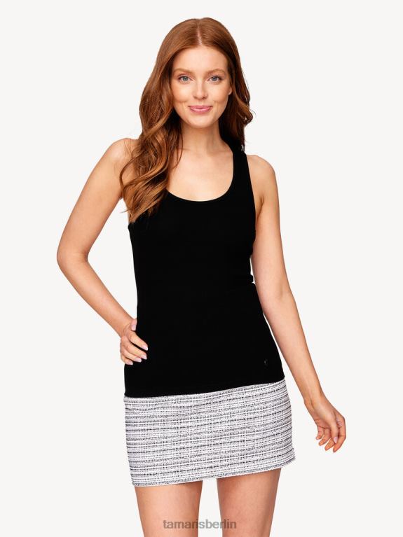 de Tamaris Frauen Oberteil - schwarz/schwarze Schönheit 0LHV42495 Kleidung