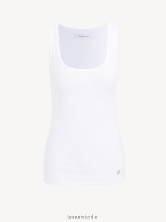 de Tamaris Frauen Oberteil - weiß/hellweiß 0LHV42448 Kleidung