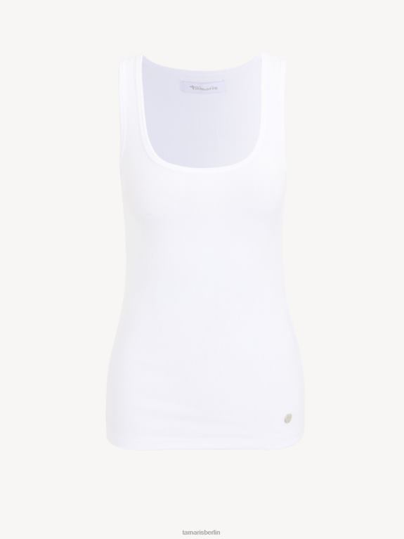 de Tamaris Frauen Oberteil - weiß/hellweiß 0LHV42448 Kleidung