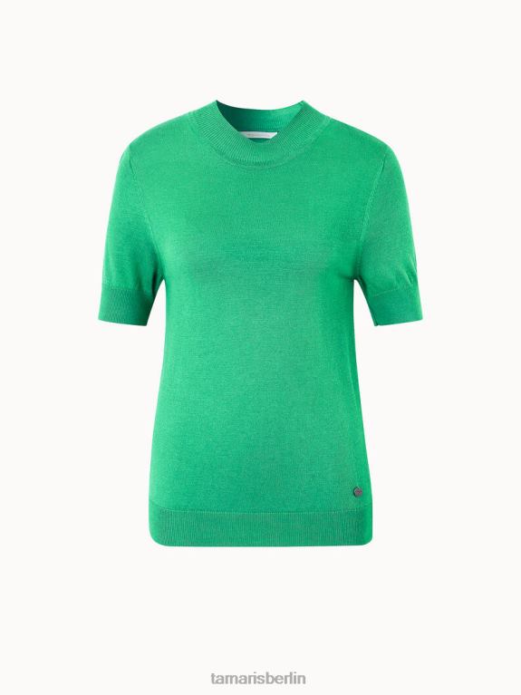 de Tamaris Frauen T-Shirt - Grün/Jelly Bean 0LHV42506 Kleidung