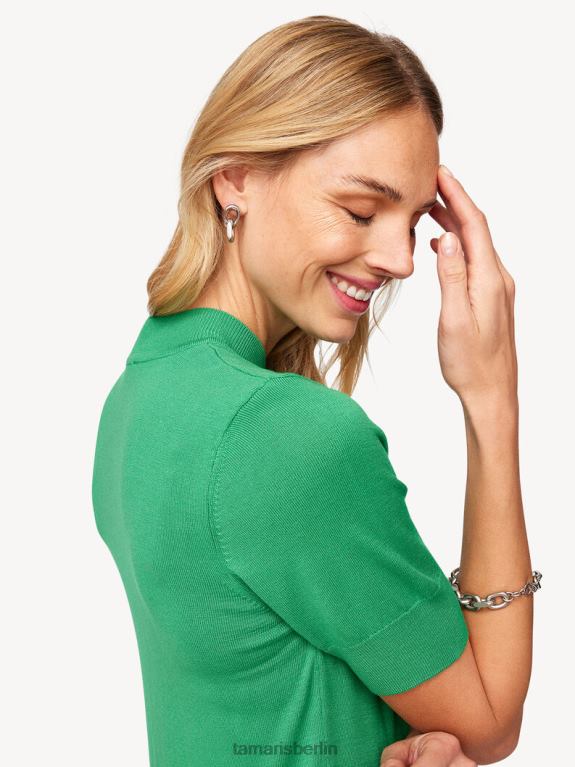 de Tamaris Frauen T-Shirt - Grün/Jelly Bean 0LHV42506 Kleidung