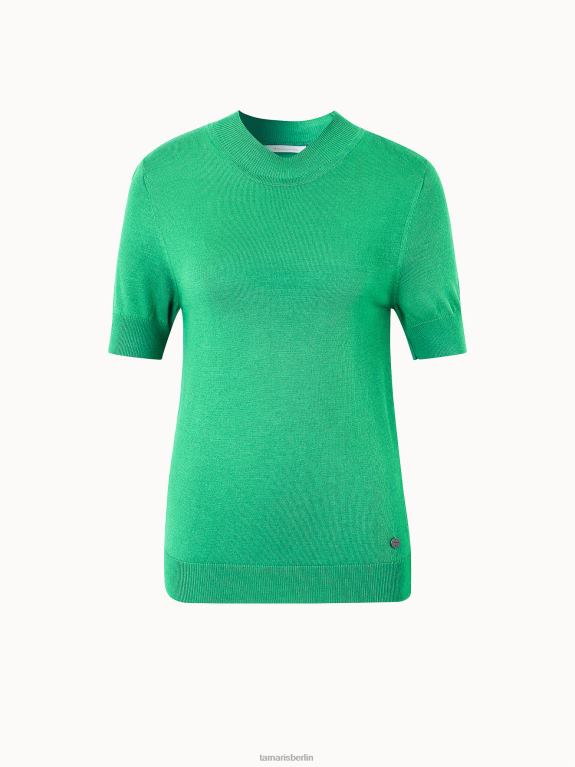 de Tamaris Frauen T-Shirt - Grün/Jelly Bean 0LHV42506 Kleidung