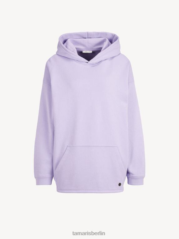 de Tamaris Frauen übergroßes T-Shirt – Lila/Lavendel 0LHV42492 Kleidung