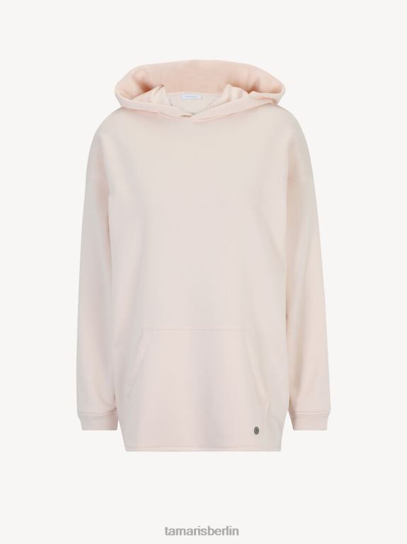 de Tamaris Frauen Übergroßes T-Shirt – Rose/Wolkenrosa 0LHV42385 Kleidung