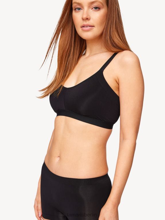 de Tamaris Frauen Bustier - Schwarz/Tiefschwarz 0LHV42360 Kleidung