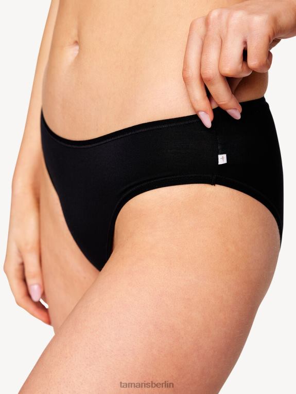 de Tamaris Frauen Slip - Schwarz/Tiefschwarz 0LHV42524 Kleidung