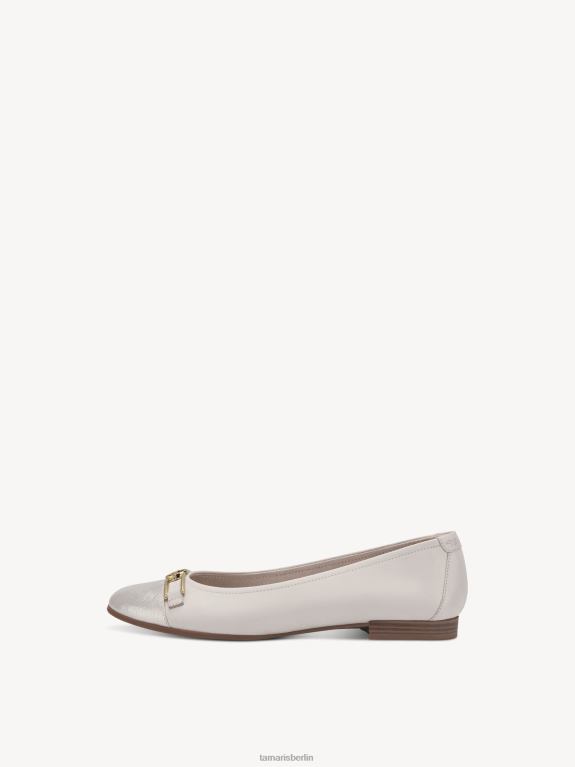 de Tamaris Frauen Ballerina - Beige/Elfenbein 0LHV41583 Schuhe