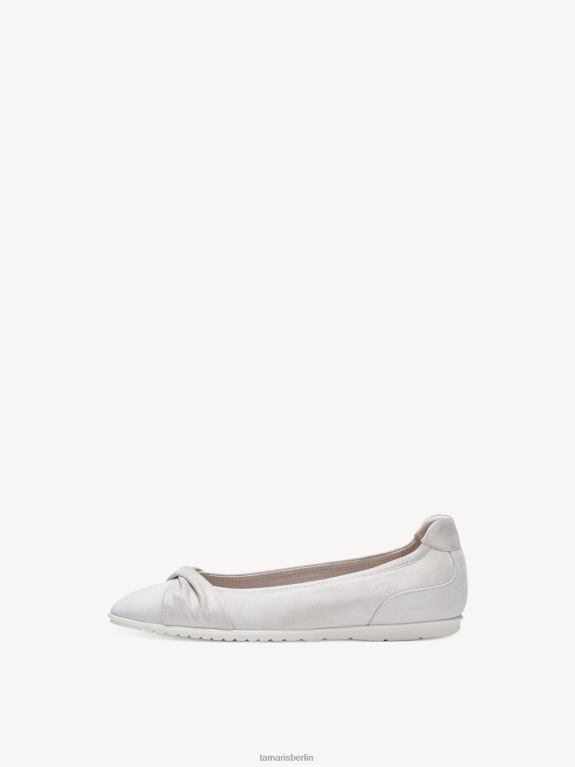 de Tamaris Frauen Ballerina - Beige/Elfenbein 0LHV4609 Schuhe