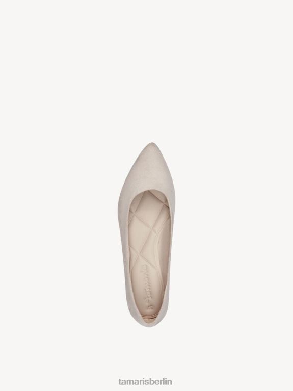 de Tamaris Frauen Ballerina - Beige/Elfenbein 0LHV4751 Schuhe