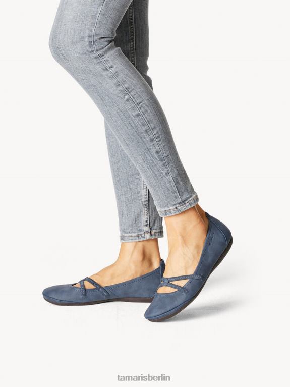 de Tamaris Frauen Ballerina - Blau/Marine 0LHV41217 Schuhe