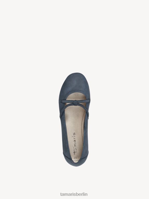 de Tamaris Frauen Ballerina - Blau/Marine 0LHV41217 Schuhe