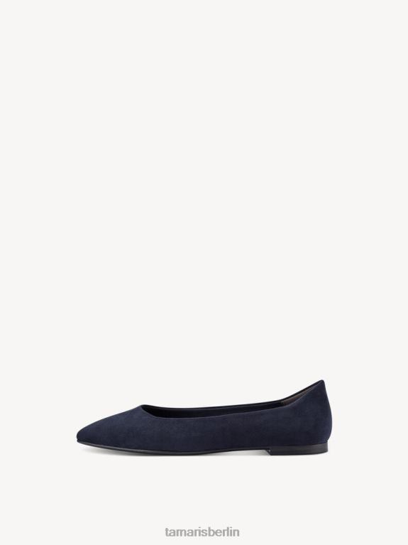 de Tamaris Frauen Ballerina - Blau/Marine 0LHV4460 Schuhe
