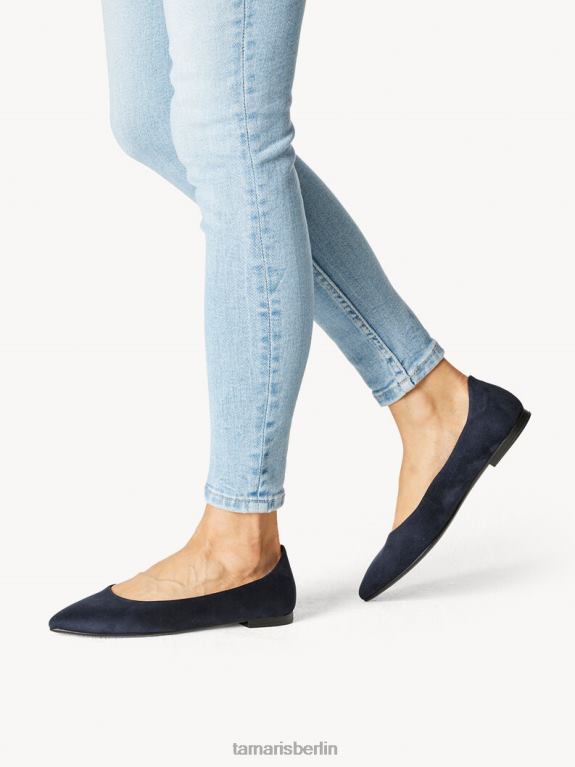 de Tamaris Frauen Ballerina - Blau/Marine 0LHV4460 Schuhe