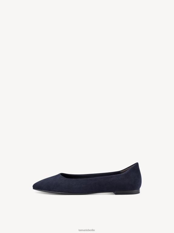de Tamaris Frauen Ballerina - Blau/Marine 0LHV4460 Schuhe