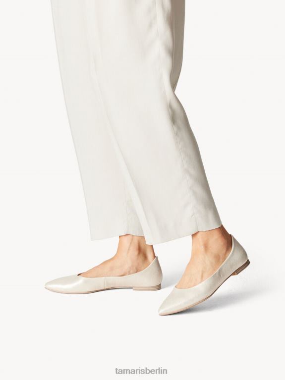 de Tamaris Frauen Ballerina - Gelb/Hellgold struk. 0LHV41241 Schuhe