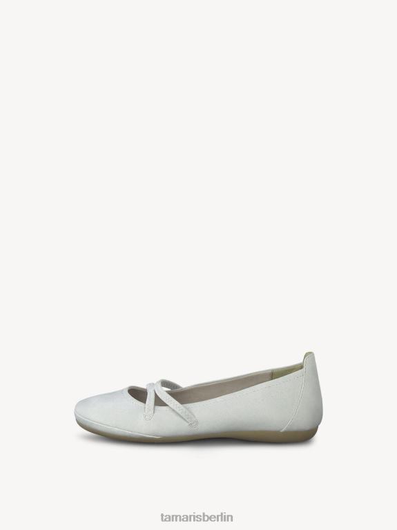 de Tamaris Frauen Ballerina - Grau/Quarz 0LHV41061 Schuhe