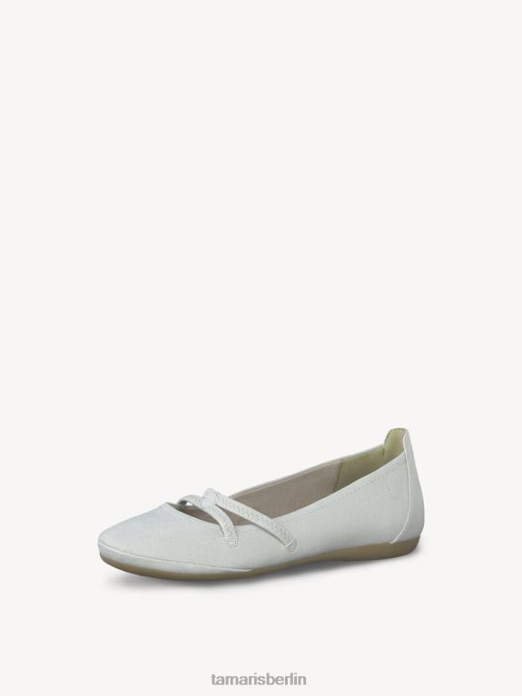 de Tamaris Frauen Ballerina - Grau/Quarz 0LHV41061 Schuhe