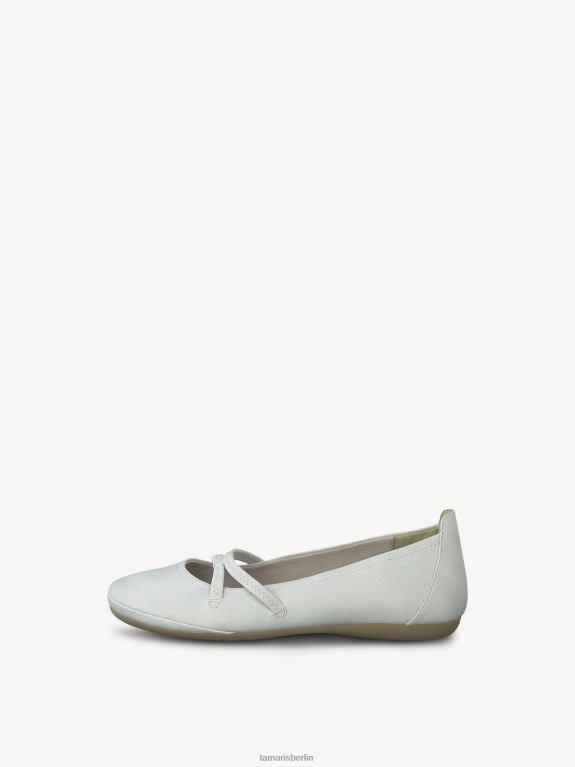 de Tamaris Frauen Ballerina - Grau/Quarz 0LHV41061 Schuhe