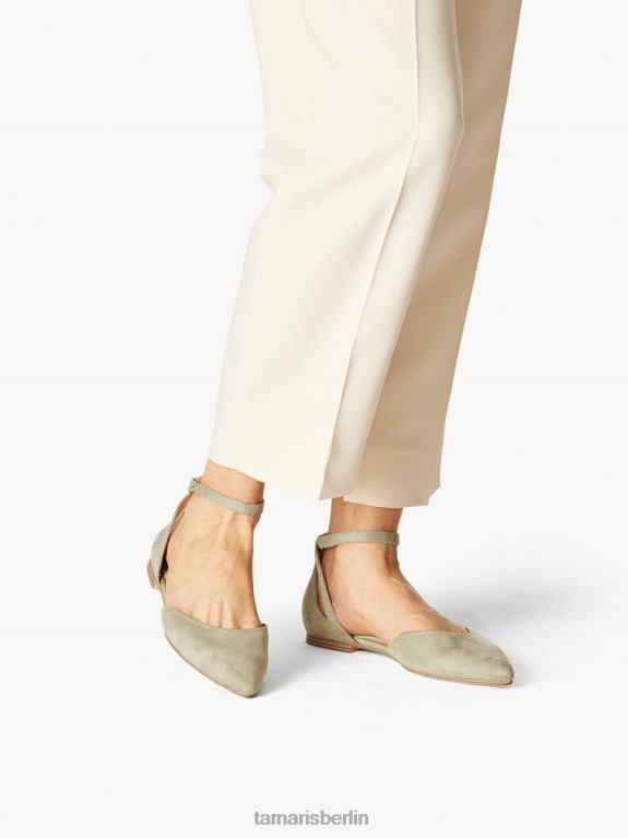 de Tamaris Frauen Ballerina - grün/pistazie 0LHV4748 Schuhe