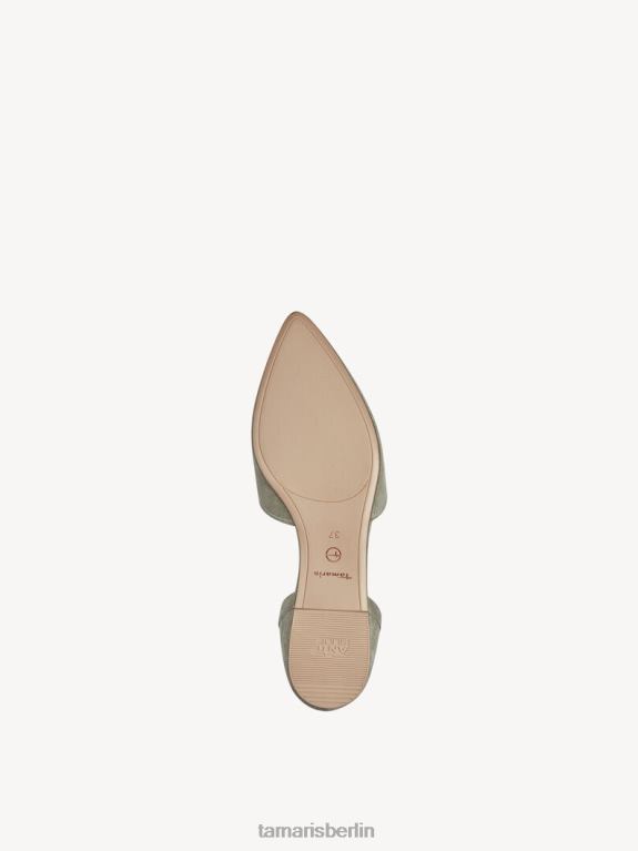 de Tamaris Frauen Ballerina - grün/pistazie 0LHV4748 Schuhe