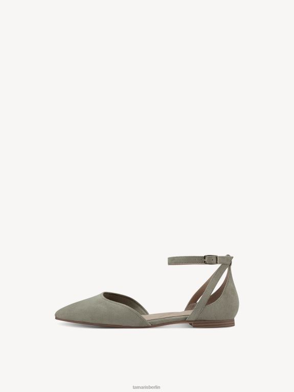 de Tamaris Frauen Ballerina - grün/pistazie 0LHV4748 Schuhe