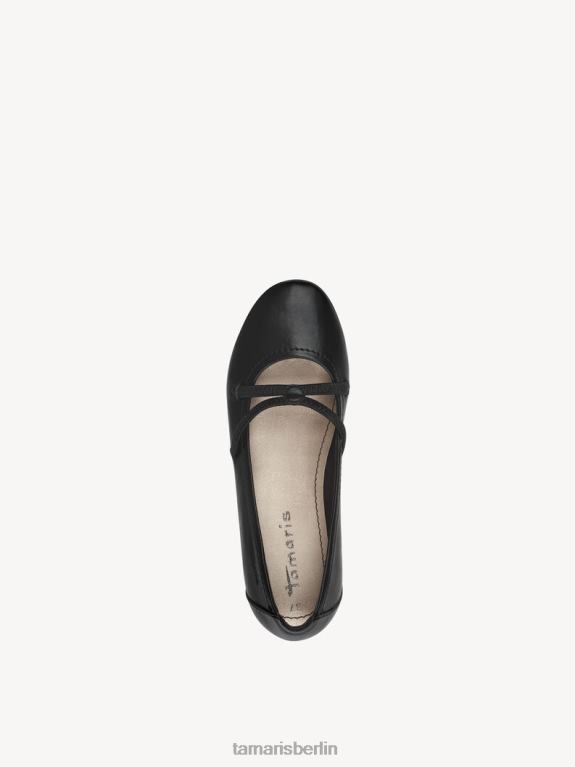 de Tamaris Frauen Ballerina - schwarz 0LHV41111 Schuhe