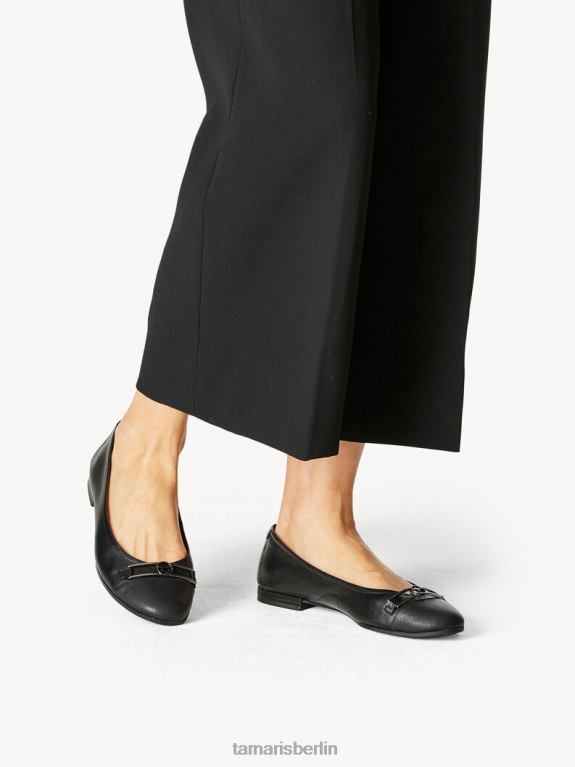 de Tamaris Frauen Ballerina - schwarz 0LHV41317 Schuhe