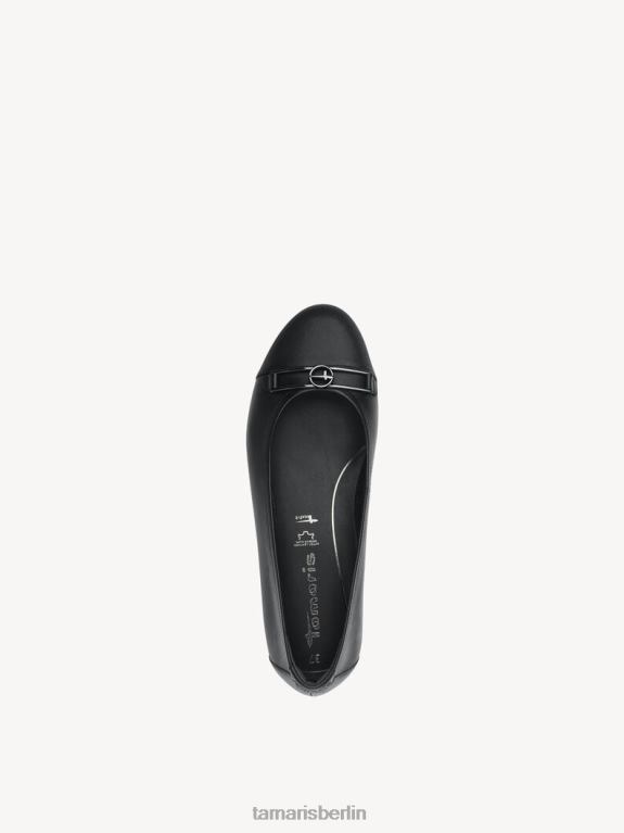 de Tamaris Frauen Ballerina - schwarz 0LHV41317 Schuhe