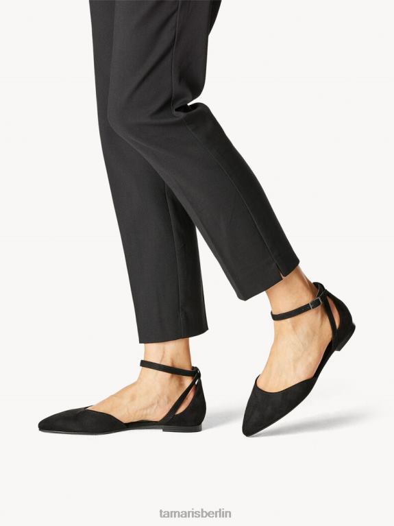 de Tamaris Frauen Ballerina - schwarz 0LHV41513 Schuhe