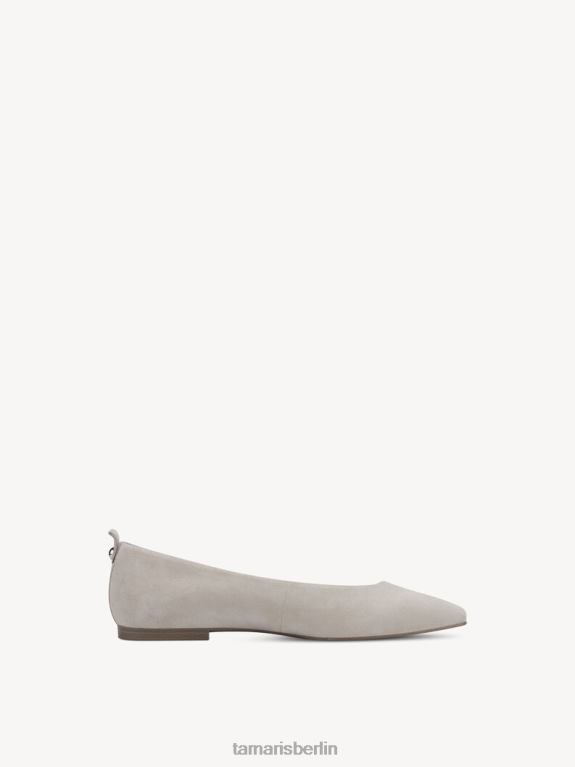 de Tamaris Frauen Lederballerina - Beige/Nude 0LHV4528 Schuhe