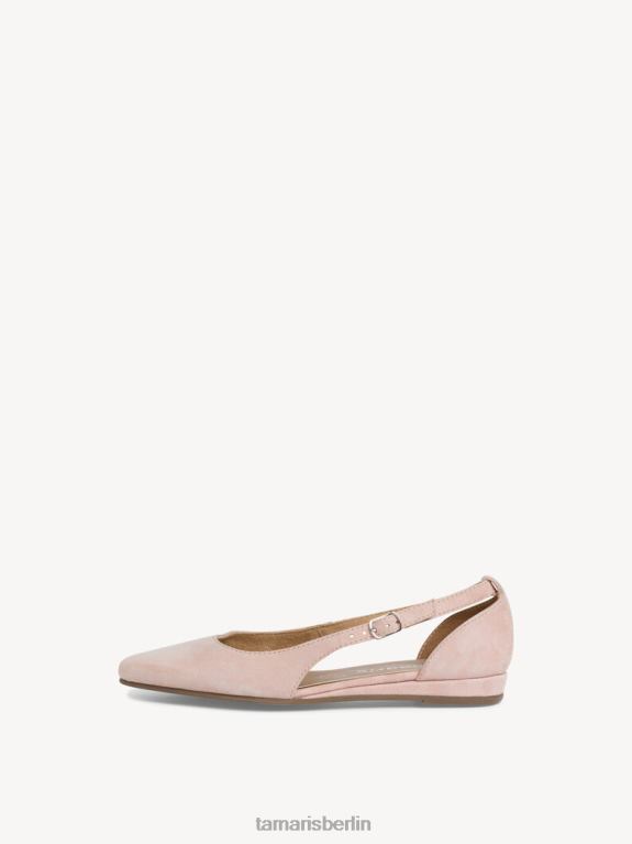 de Tamaris Frauen Lederballerina - Rose 0LHV486 Schuhe