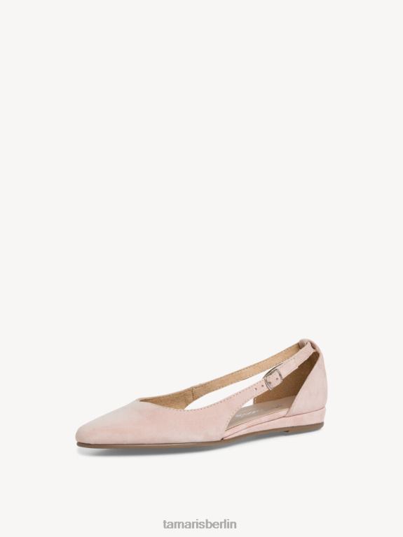 de Tamaris Frauen Lederballerina - Rose 0LHV486 Schuhe