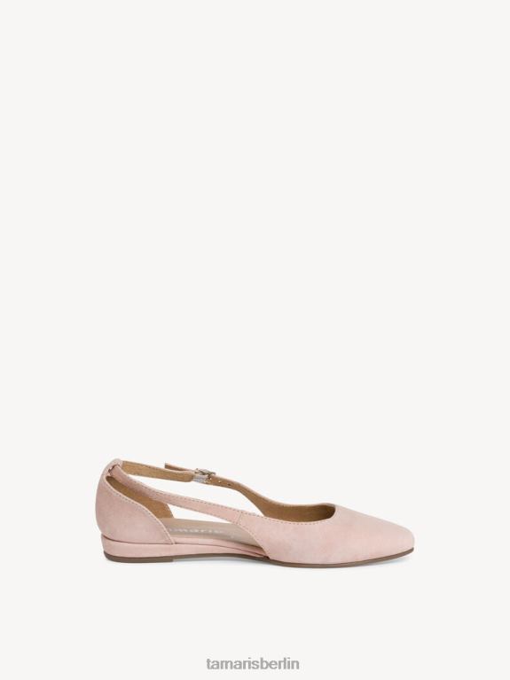 de Tamaris Frauen Lederballerina - Rose 0LHV486 Schuhe