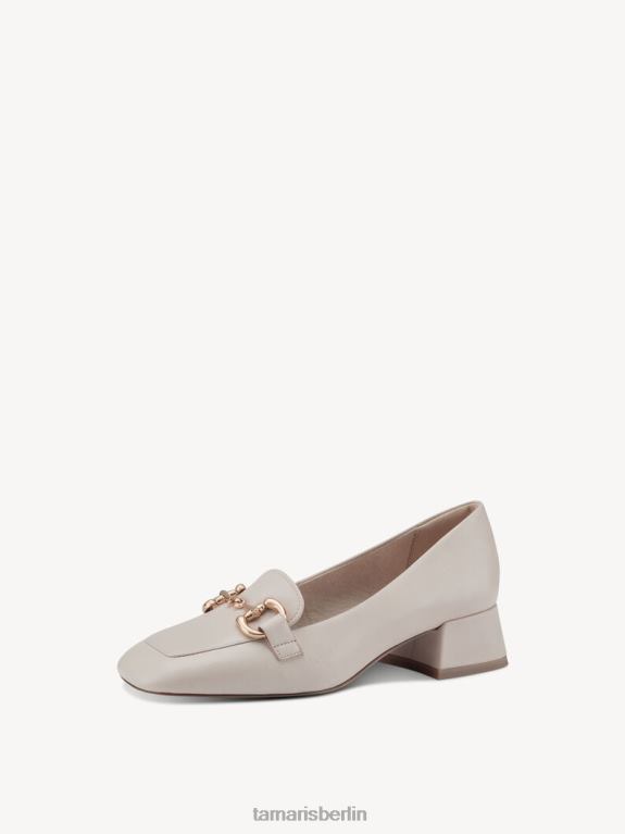 de Tamaris Frauen Leder-Trotteur – Beige/Elfenbein 0LHV42169 Schuhe