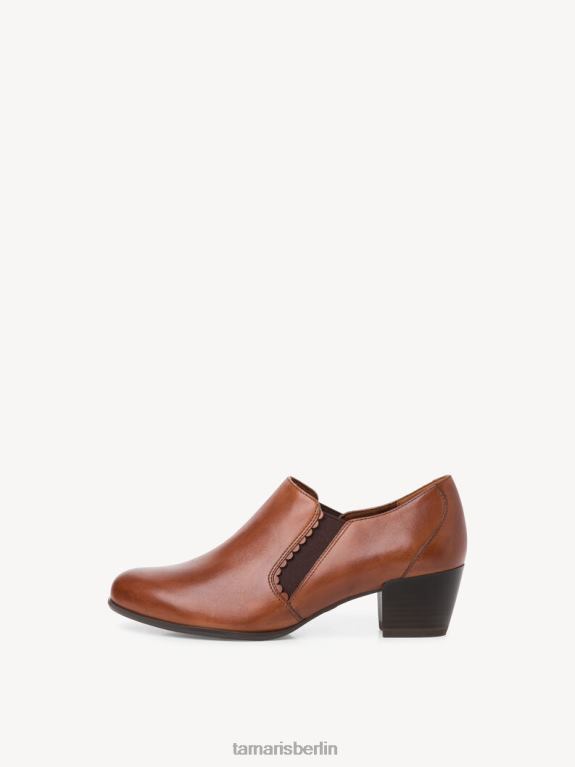 de Tamaris Frauen Leder-Trotteur - Braun/Cognac 0LHV42266 Schuhe