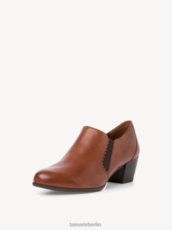 de Tamaris Frauen Leder-Trotteur - Braun/Cognac 0LHV42266 Schuhe