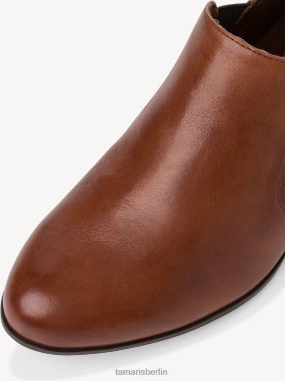 de Tamaris Frauen Leder-Trotteur - Braun/Cognac 0LHV42266 Schuhe