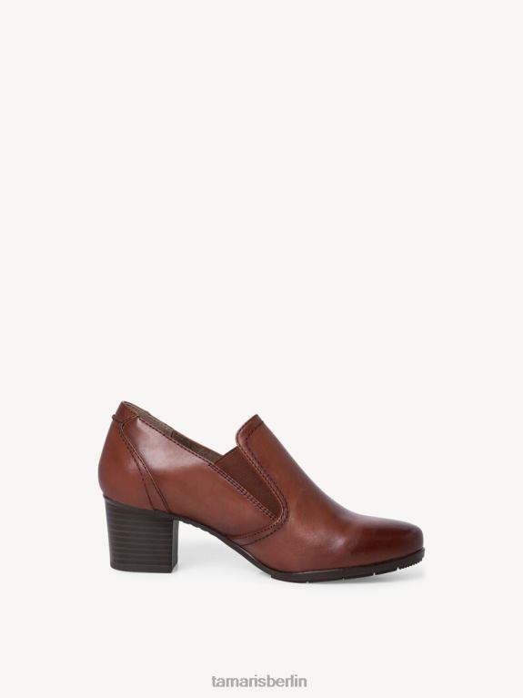 de Tamaris Frauen Leder-Trotteur - Braun/Kastanie 0LHV42351 Schuhe