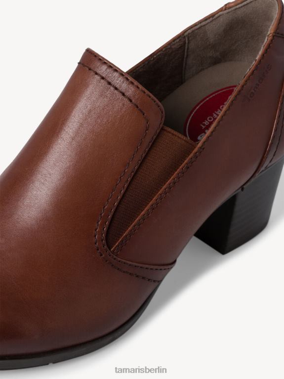 de Tamaris Frauen Leder-Trotteur - Braun/Kastanie 0LHV42351 Schuhe