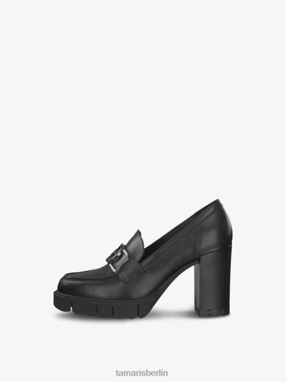 de Tamaris Frauen Leder-Trotteur - schwarz 0LHV41945 Schuhe